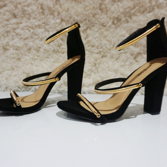 black velvet sandal heels